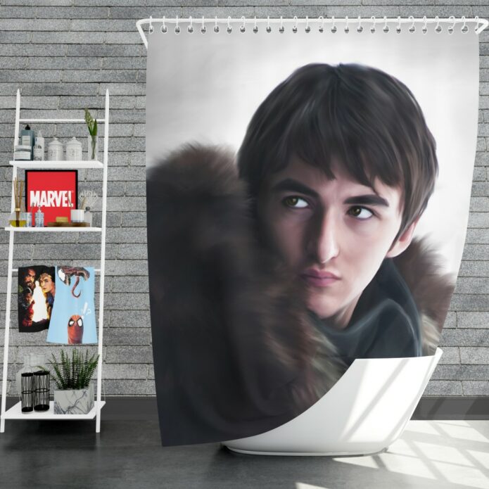 Game Of Thrones TV Series Bran Stark Shower Curtain