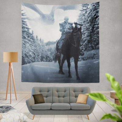Game Of Thrones TV Show White Walker Wall Hanging Tapestry