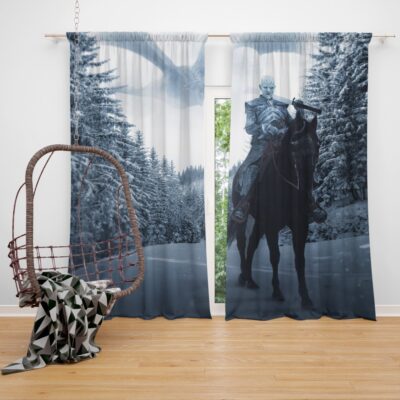 Game Of Thrones TV Show White Walker Window Curtain