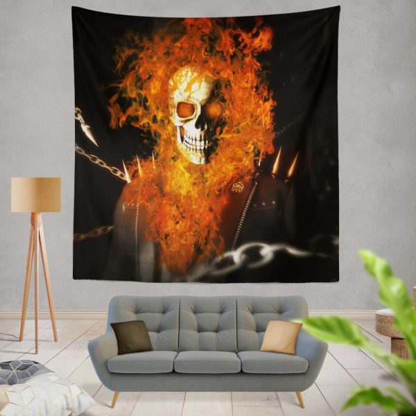 Ghost Rider Movie Ghost Rider Wall Hanging Tapestry