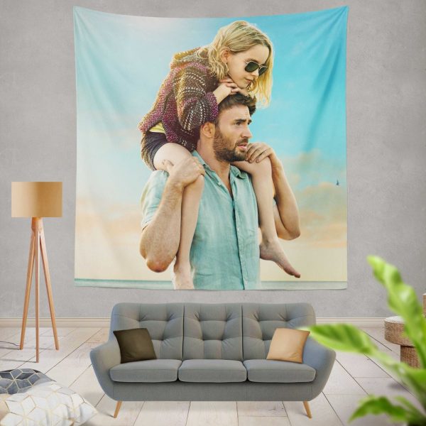 Gifted Movie Chris Evans Mckenna Grace Wall Hanging Tapestry