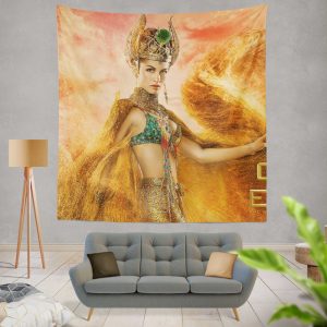 Gods Of Egypt Movie Crown Elodie Yung Goddess Hathor Wall Hanging Tapestry