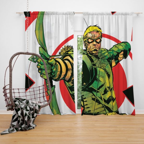 Green Arrow Movie DC Universe Window Curtain