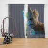 Groot in Guardians of the Galaxy Movie Marvel Window Curtain