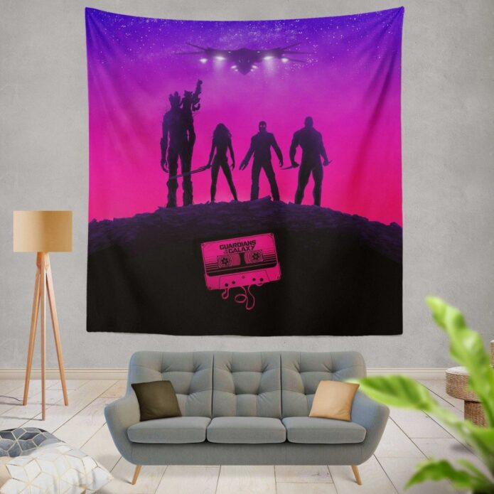 Guardians of the Galaxy Movie Guardians of the Galaxy Wall Hanging Tapestry