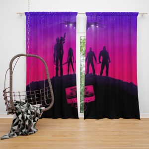Guardians of the Galaxy Movie Guardians of the Galaxy Window Curtain
