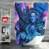 Guardians of the Galaxy Vol 2 Movie Chris Pratt Dave Bautista Drax The Destroyer Gamora Shower Curtain