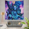 Guardians of the Galaxy Vol 2 Movie Chris Pratt Dave Bautista Drax The Destroyer Gamora Wall Hanging Tapestry