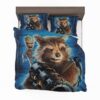 Guardians of the Galaxy Vol 2 Movie Groot Marvel Comics Rocket Raccoon Bedding Set 2