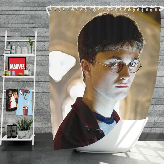 Harry Potter and the Half-Blood Prince Movie Daniel Radcliffe Shower Curtain