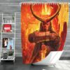 Hellboy 2019 Movie American Supernatural Superhero Shower Curtain