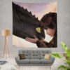 How To Train Your Dragon Movie Hiccup Toothless Wall Hanging Tapestry