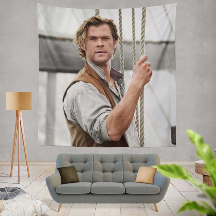 In the Heart of the Sea Movie Chris Hemsworth Wall Hanging Tapestry