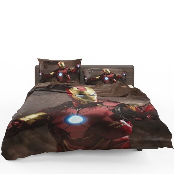 Iron Man 2 Movie Figurine Bedding Set 1