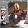 Iron Man 2 Movie Figurine Shower Curtain