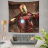 Iron Man 2 Movie Figurine Wall Hanging Tapestry