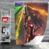 Iron Man Infinity Gauntlet Tony Stark Avengers Endgame Movie Shower Curtain