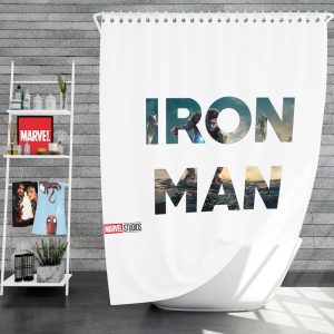 Iron Man Movie Shower Curtain
