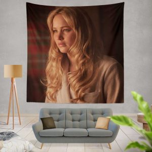 Jennifer Lawrence X-Men First Class Movie Wall Hanging Tapestry