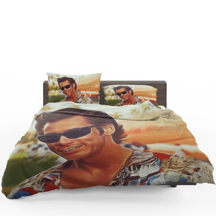 Jim Carrey in Ace Ventura Pet Detective Movie Bedding Set 1