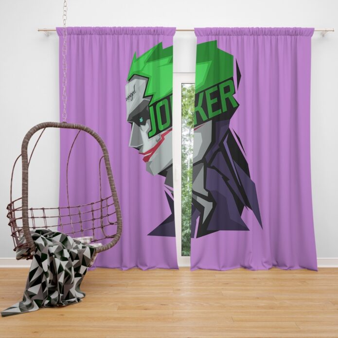 Joker Movie Window Curtain