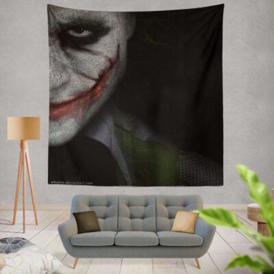 Joker in The Dark Knight Batman Movie Wall Hanging Tapestry