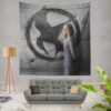 Julianne Moore in The Hunger Games Mockingjay Part 2 Movie Wall Hanging Tapestry