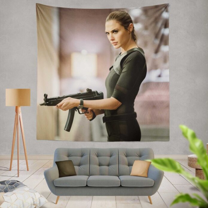 Keeping Up with the Joneses Movie Gal Gadot Wall Hanging Tapestry