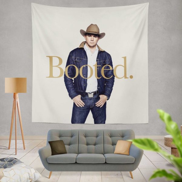 Kingsman The Golden Circle Movie Channing Tatum Wall Hanging Tapestry
