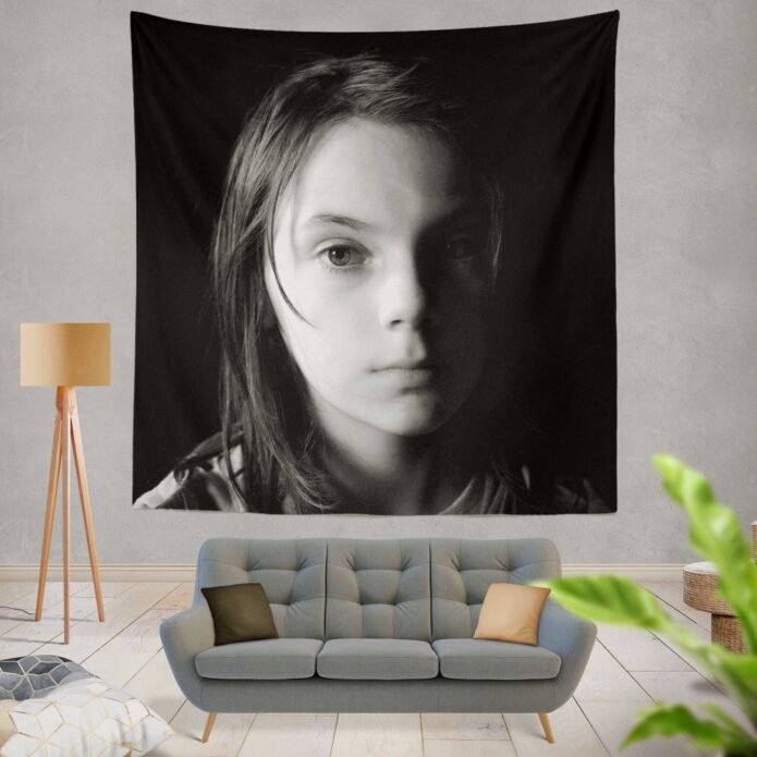 Logan Movie Dafne Keen Laura Kinney X-23 Wall Hanging Tapestry