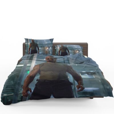 Luke Hobbs Dwayne Johnson in Furious 7 Fast & Furious Movie Bedding Set 1