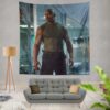 Luke Hobbs Dwayne Johnson in Furious 7 Fast & Furious Movie Wall Hanging Tapestry