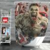 MCU Avengers Endgame Movie Hulk Shower Curtain