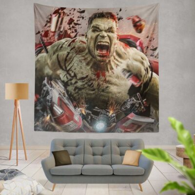 MCU Avengers Endgame Movie Hulk Wall Hanging Tapestry