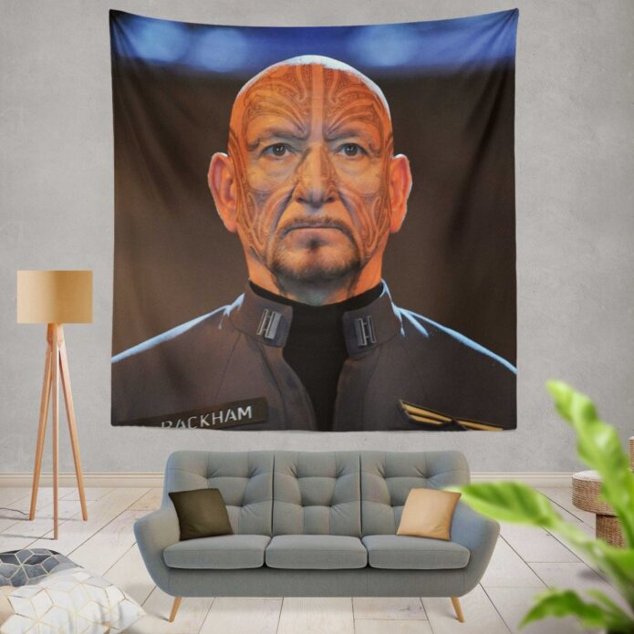 Mazer Rackham in Ender's Game Movie Wall Hanging Tapestry