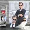 Men in Black International Movie Chris Hemsworth Liam Neeson Tessa Thompson Shower Curtain