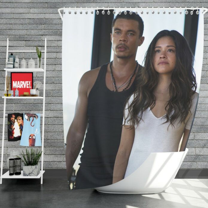 Miss Bala Movie Gina Rodriguez Shower Curtain