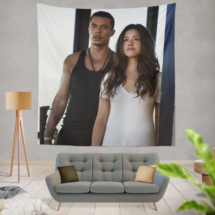 Miss Bala Movie Gina Rodriguez Wall Hanging Tapestry