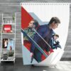 Mission Impossible Fallout Movie August Walker Ethan Hunt Henry Cavill Ilsa Faust Shower Curtain