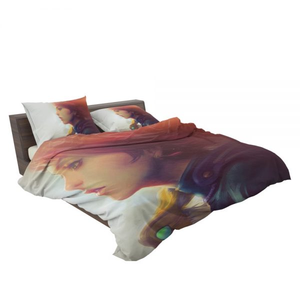 Nausicaä of the Valley of the Wind Movie Girl Red Hair Bedding Set 3