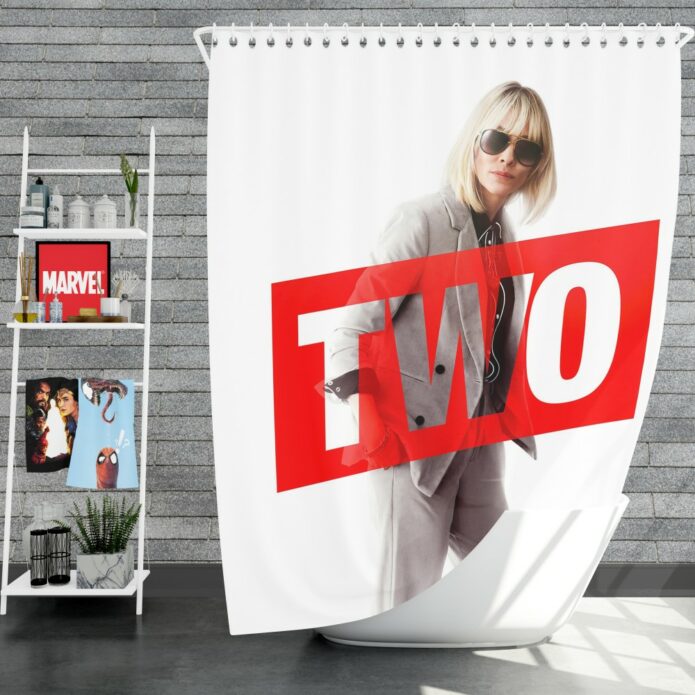 Ocean's 8 Movie Cate Blanchett Shower Curtain