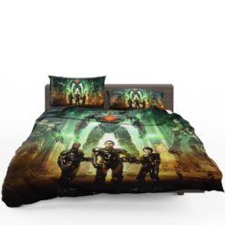 Pacific Rim Movie Stacker Pentecost Lambert Liwen Shao Bedding Set 1