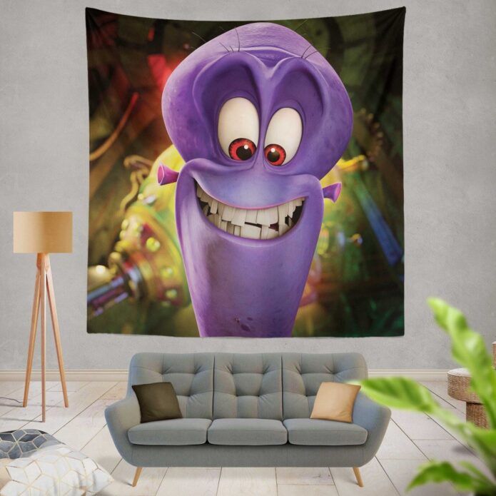 Penguins of Madagascar Movie Charming Villain Dave Wall Hanging Tapestry
