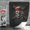 Pirates Of The Caribbean Movie Dead Skull Shower Curtain