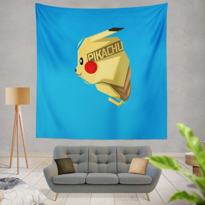 Pokémon Movie Pikachu Electric Pokemon Species Wall Hanging Tapestry