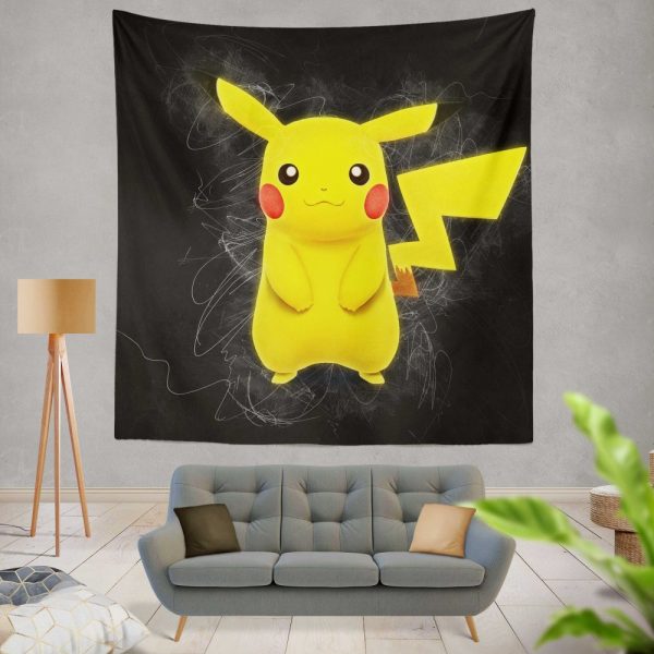 Pokémon Movie Pikachu Wall Hanging Tapestry