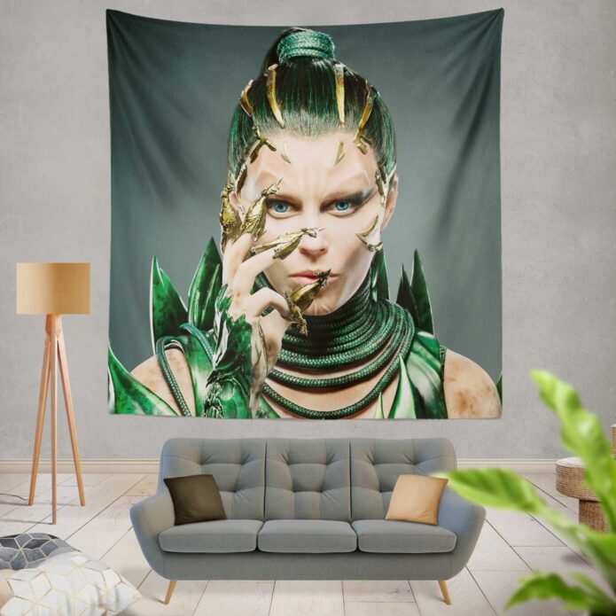 Power Rangers 2017 Movie Elizabeth Banks Rita Repulsa Wall Hanging Tapestry