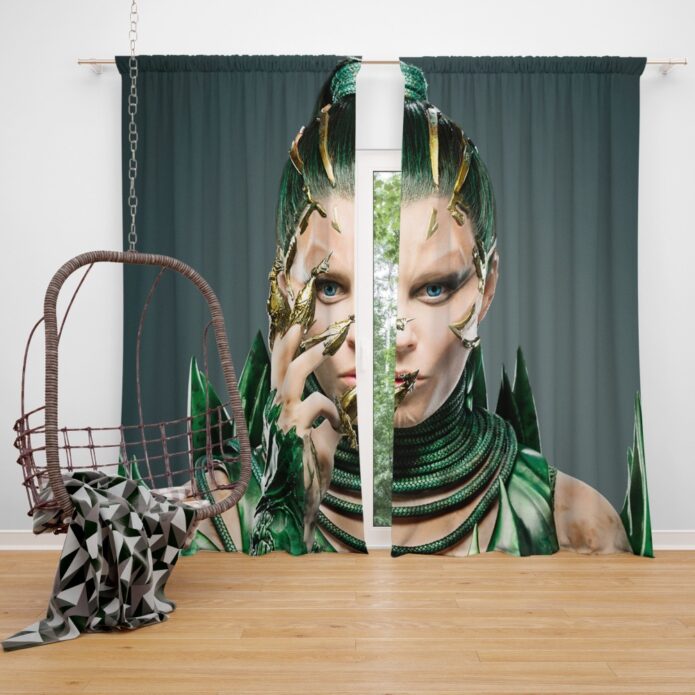 Power Rangers 2017 Movie Elizabeth Banks Rita Repulsa Window Curtain