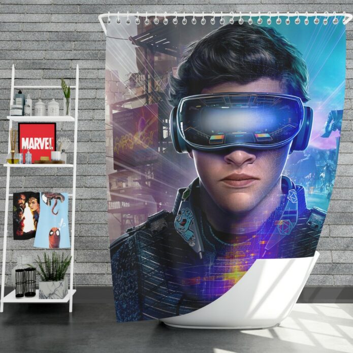 Ready Player One Movie Tye Sheridan Shower Curtain