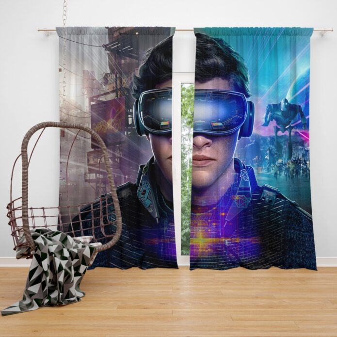 Ready Player One Movie Tye Sheridan Window Curtain